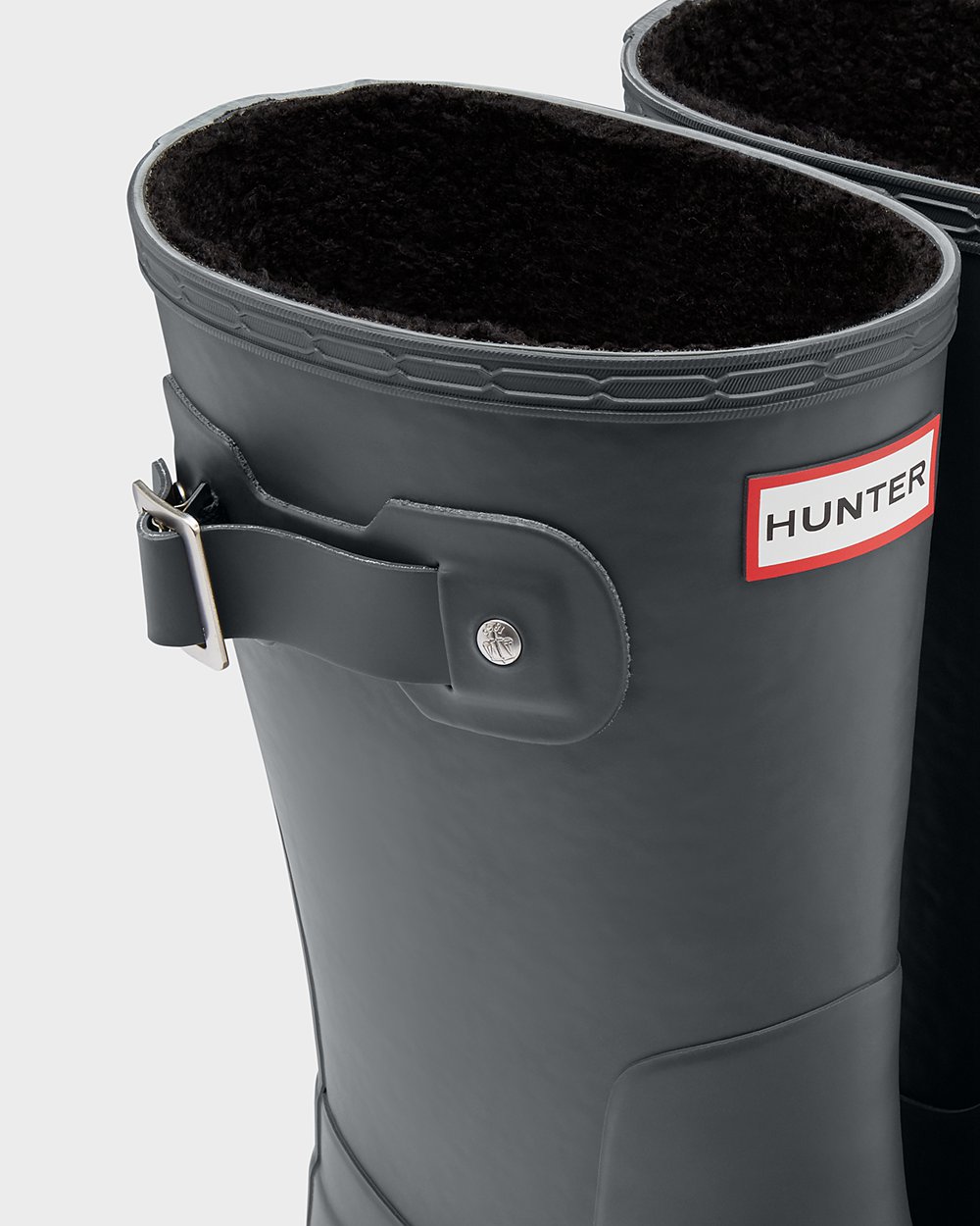Galochas Curtas Hunter Homem Verdes Escuro - Original Insulated - 45OQFVCYL